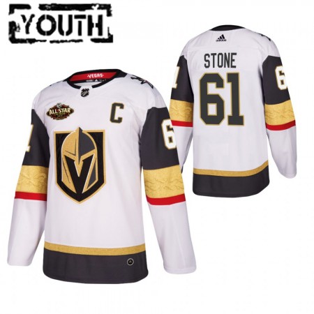 Kinder Eishockey Vegas Golden Knights Trikot Mark Stone 61 2022 NHL All-Star Weiß Authentic